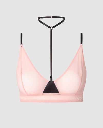 Mesh Strappy Triangle Bralette - | Bralettes - Bralettes / Triangle Bralette - Understatement - Modalova