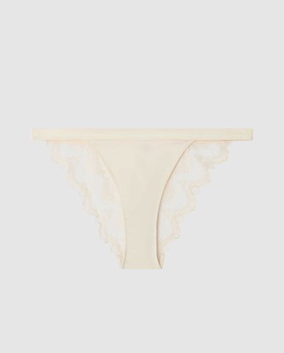 Satin Lace Bikini Tanga | Panties - Panties / Bikini Tanga - Understatement - Modalova