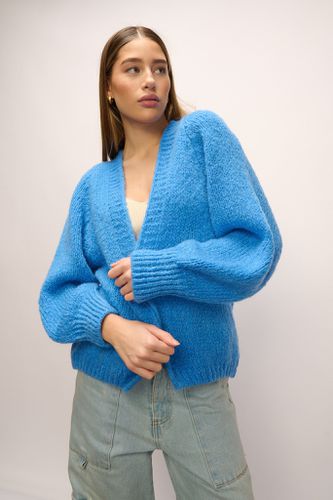 Fora Knit Cardigan Blue - Noella - Modalova