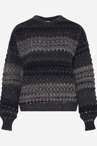 Gio Knit Sweater Black Mix - Noella - Modalova