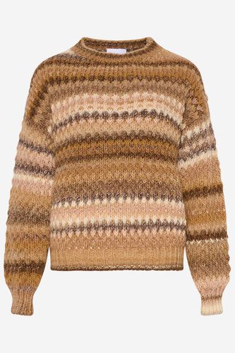 Gio Knit Sweater Brown Mix - Noella - Modalova