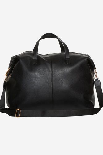 Holdall Weekend Bag Black Leather Look - Noella - Modalova