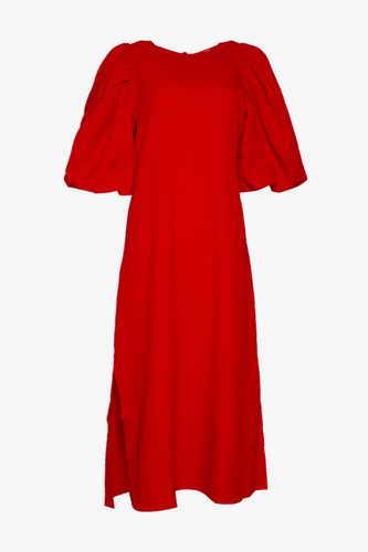 Pastis Long Dress Electric Red - Noella - Modalova