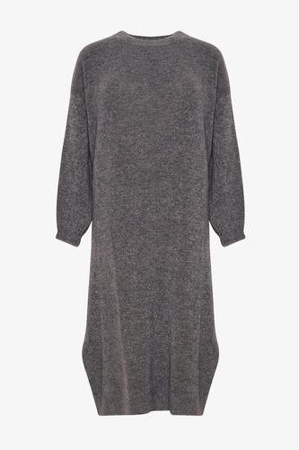 Penn Knit Dress Dark Grey Melange - Noella - Modalova