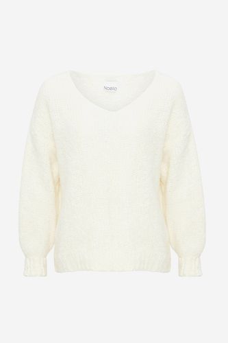 Fora Knit V-neck Sweater White - Noella - Modalova