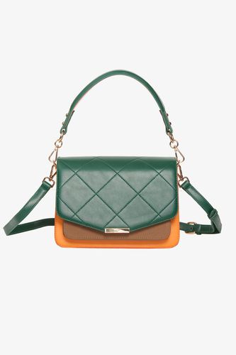 Blanca Multi Compartment Bag Dark green/Orange/Taupe - Noella - Modalova