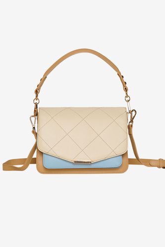 Blanca Multi Compartment Bag Offwhite/Lightblue/Camel - Noella - Modalova