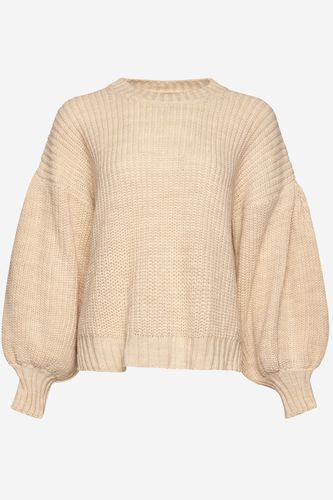 Clara Knit Sweater Beige - Noella - Modalova