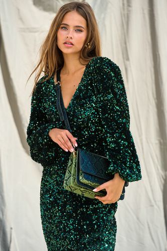 Teagan Lg. Dress Green - Noella - Modalova