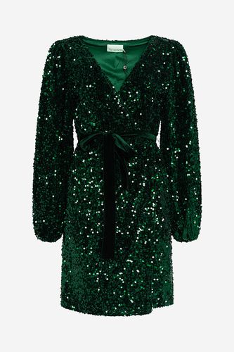 Teagan Wrap Dress Green - Noella - Modalova