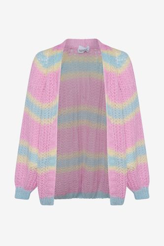 Vera Knit Cardigan Pink/Light Blue/Yellow pastel - Noella - Modalova
