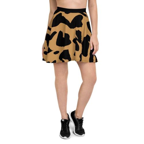 Safari Collection - Brown Cheetah - Skater Skirt - musthaveskirts - Modalova