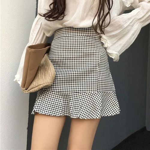 Korean Style Leisure Mini Skirt - musthaveskirts - Modalova