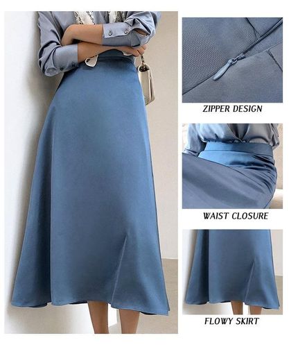 High Waist Ankle Length Skirts - musthaveskirts - Modalova