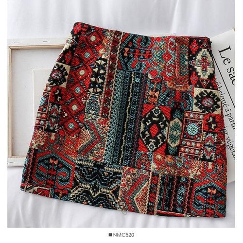 Embroidery A-Line Mini Skirts - musthaveskirts - Modalova