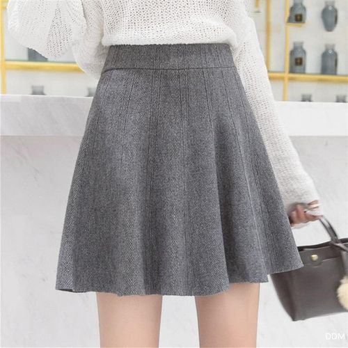 Korean Style Pleated Skirt - musthaveskirts - Modalova