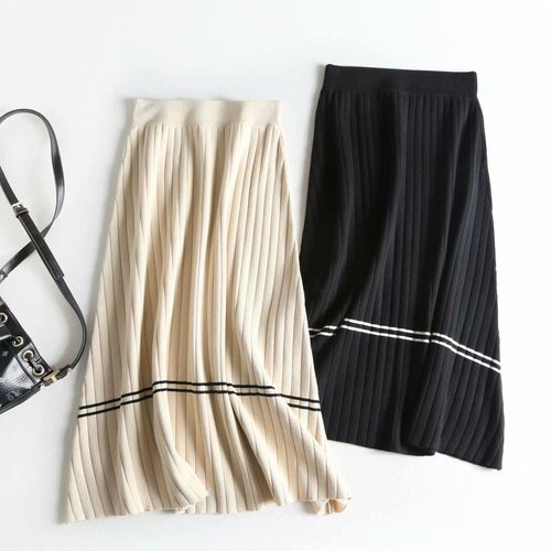 High Waist Spring Long Skirt - musthaveskirts - Modalova