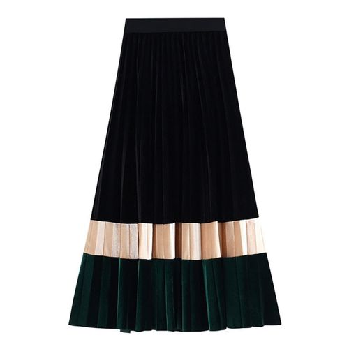 Casual Faldas Knitted Long Skirt - musthaveskirts - Modalova