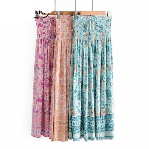 Gypsy Floral Print Skirts - musthaveskirts - Modalova