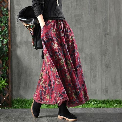 Double Layer Elegant Half Length Skirt - musthaveskirts - Modalova
