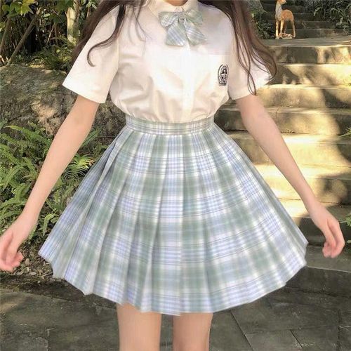 Summer High Waist Pleated Skirts - musthaveskirts - Modalova