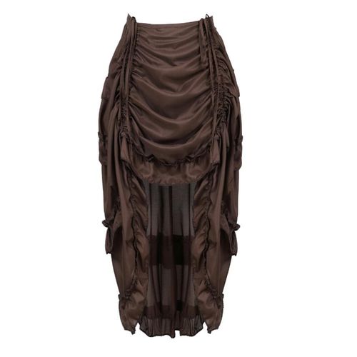 Gothic Irregular Ruffles Pirate Skirt - musthaveskirts - Modalova