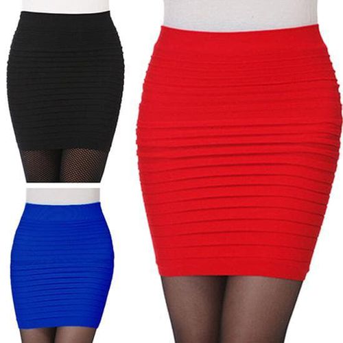 Stretch Seamless Mini Skirt - musthaveskirts - Modalova