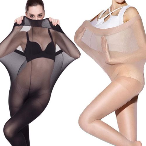 Breathable Elastic Tights Slim Stockings - musthaveskirts - Modalova