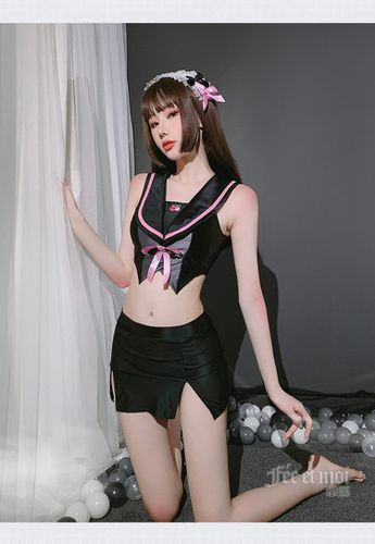 Anime Style Mini Skirt Lingerie Set - musthaveskirts - Modalova