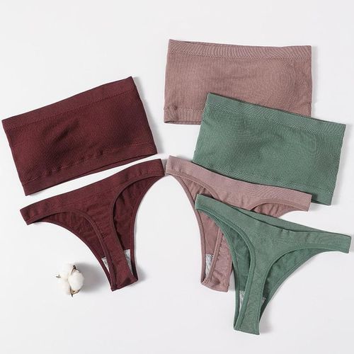Women Lingerie Bra And Panties Set - musthaveskirts - Modalova