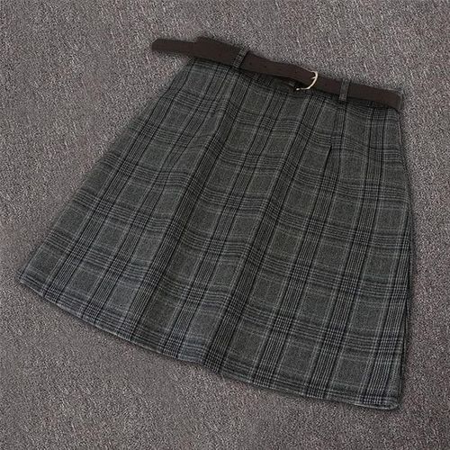 A-Line Sashes Casual Skirt - musthaveskirts - Modalova