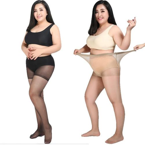 Double-Sided 15D Tights Plus Size Stockings - musthaveskirts - Modalova