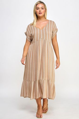 Boho Maxi Dress W/ Slip - KandyKouture - Modalova