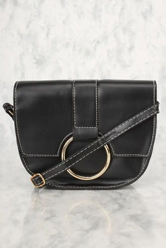 Sexy Black O-Ring Small Shoulder Handbag - Kandy Kouture - Modalova