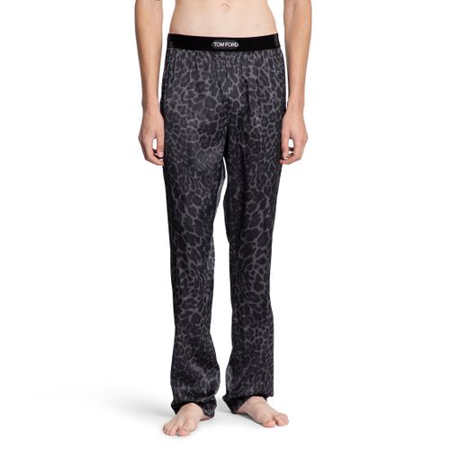 Reflective Leopard Print Pyjamas - TOM FORD - Modalova