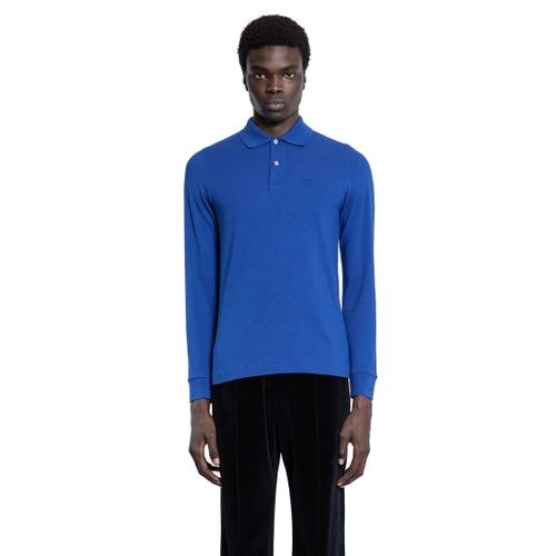 VLogo Long Sleeve Polo Shirt - VALENTINO - Modalova