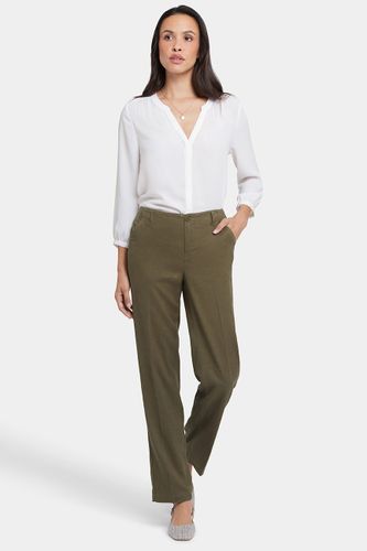 Marilyn Straight Pants In Stretch Linen | - Nydj - Modalova