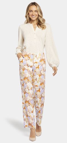 Marilyn Trouser Floral Print Stretch Linen | - Nydj - Modalova