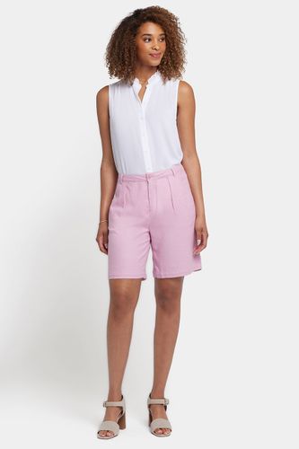 Relaxed Shorts In Stretch Linen | - Nydj - Modalova