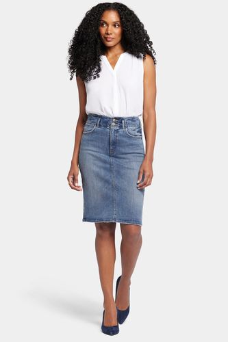 High Waist Skirt Medium Blue Premium Denim | - Nydj - Modalova