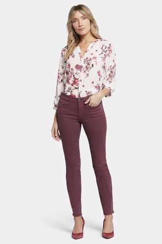 Sheri Slim Jeans Dark Red Coloured Denim | - Nydj - Modalova