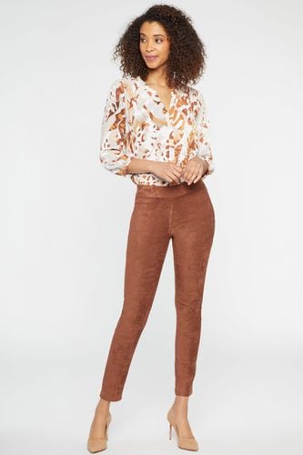 Basic Legging Brown Faux Suede | - Nydj - Modalova