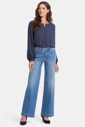 Teresa Wide Leg Jeans Medium Blue Premium Denim | - Nydj - Modalova