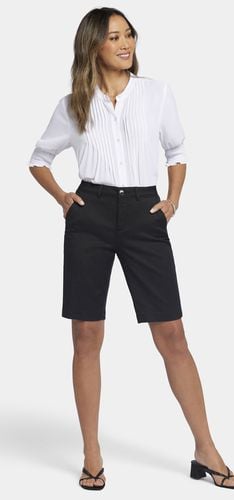 Bermuda Short Schwarz Stretch-Twill | - Nydj - Modalova