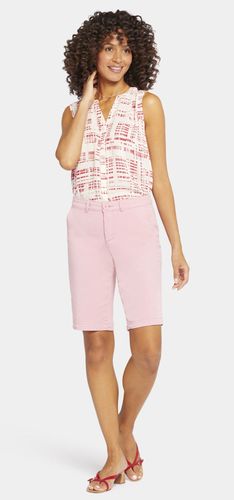 Bermuda Short Pink Stretch Twill | - Nydj - Modalova