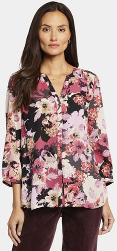 Pintuck Blouse Flower Print | - Nydj - Modalova