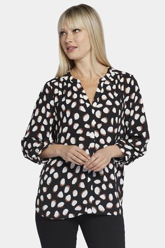 Pintuck Blouse Dot Print | - Nydj - Modalova