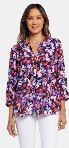 Pintuck Blouse Floral Print | - Nydj - Modalova