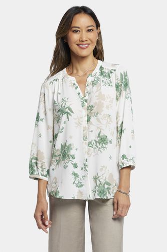 Pintuck Blouse Floral Print | - Nydj - Modalova