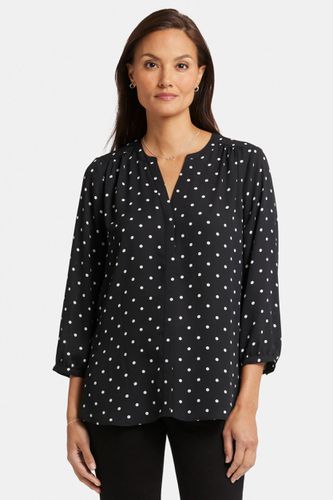 Pintuck Blouse Dot Print | - Nydj - Modalova